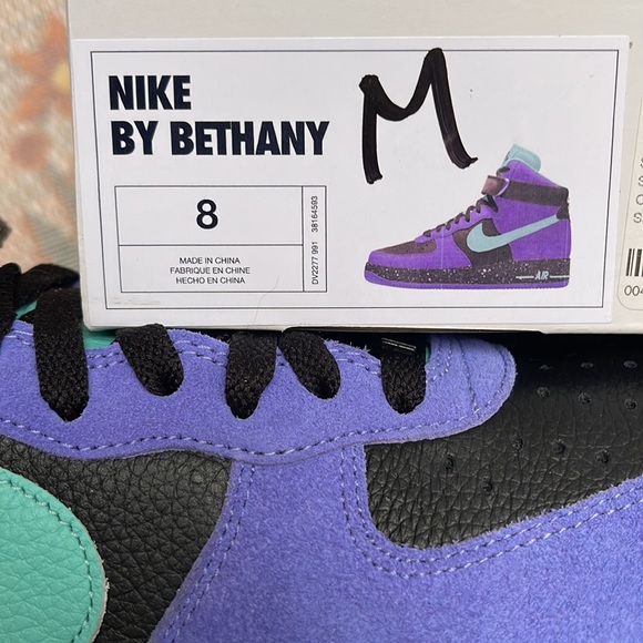 Nike Air Force 1 Mid Custom WMNS sneakers - Platforms - Picture 16 of 16